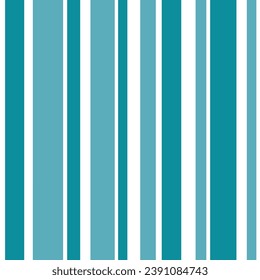 Cute Seamless vector background fabric pattern strips balance geometric stripe patterns white blue color tone stripes different size design for blue sea strip wallpaper cold tone color.