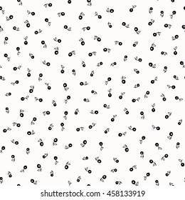 Cute seamless vector pattern with berries