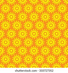 Cute seamless vector pattern of sun. Doodle hand drawn style . Bright and beautiful retro seamless pattern. Retro Patterns Set