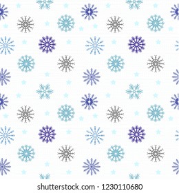 Cute seamless white background  with seamless design.