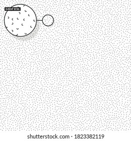 Cute Semi-circle Pattern. Large section, adjustable stroke weight