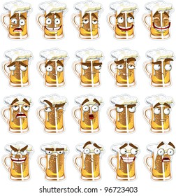 cute series of smiles beer