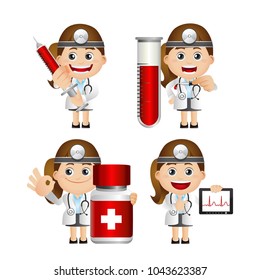 Cute Set - Set of Doctor 
