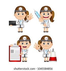 Cute Set - Set of Doctor 