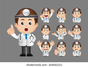 Cute Set - Set of doctor