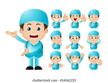 Cute Set - Set of doctor