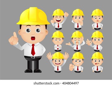 Cute Set - Set of engineer