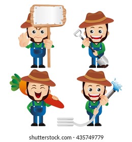 Cute Set - Set of gardener