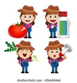 Cute Set - Set of gardener