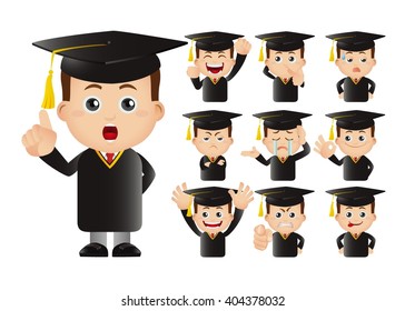 Cute Set - Set of graduates