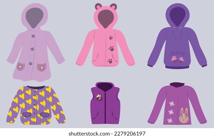 Juego de chaquetas para una chica