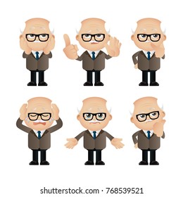 Cute Set - Set of man character