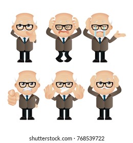 Cute Set - Set of man character