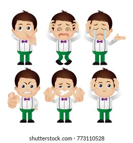 Cute Set - Set of man character 