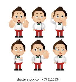 Cute Set - Set of man character 