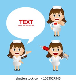 Cute Set - Set of Nurse