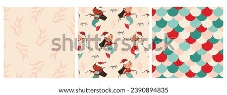 Similar – Image, Stock Photo Delicate seaweed patterns in the sands of Lofoten