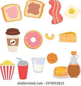 Cute set of perfect match clipart