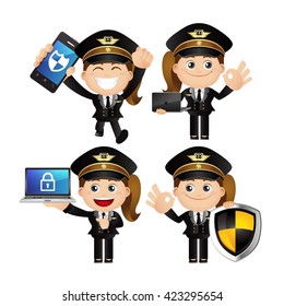 Cute Set - Set of policeman