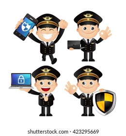 Cute Set - Set of policeman