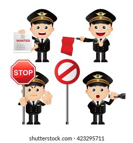 Cute Set - Set of policeman