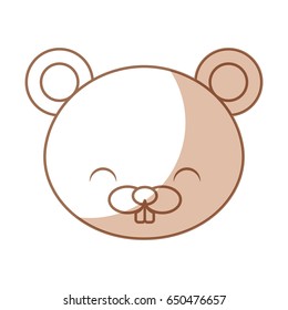 cute shadow beaver cartoon