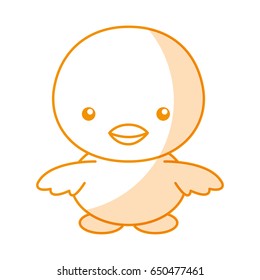 cute shadow chick cartoon