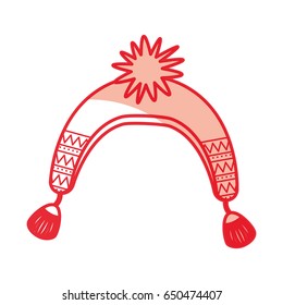 cute shadow christmas hat