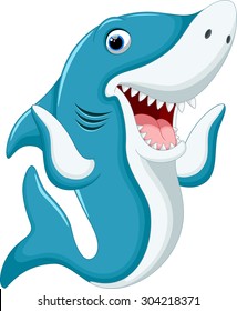 Cute Shark Cartoon