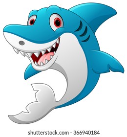 Cute Shark Cartoon