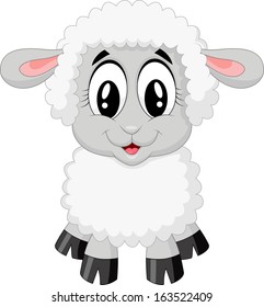 Cute Sheep Cartoon