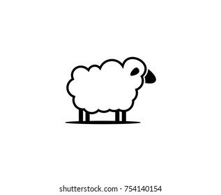 Cute Sheep Logo