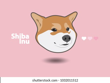 Cute Shiba Inu Dog is Looking for Something