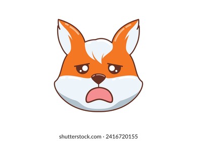 Cute Shiba Inu Expression Sticker