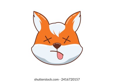 Cute Shiba Inu Expression Sticker