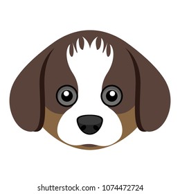 Cute shih tzu dog avatar