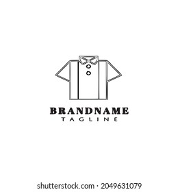 cute shirt logo icon modern vector illustration