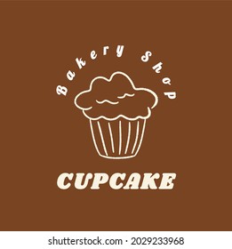 cute and simple bakery shop logo aesthetic for business, korean style, aesthetic korean