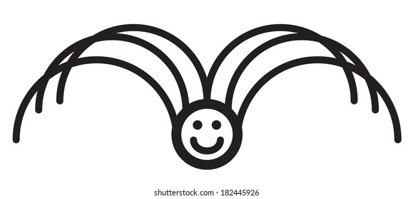 Cute simple black and white