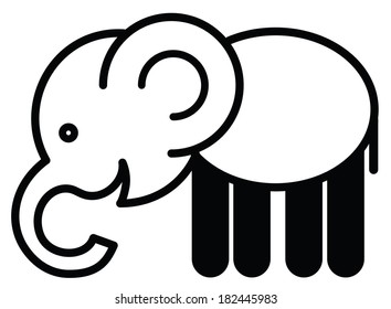 Cute simple black and white