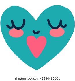 cute and simple cartoon illustration