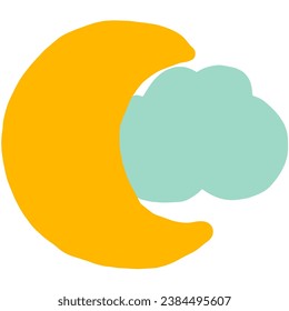 cute and simple cartoon illustration