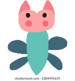 cute and simple cartoon illustration