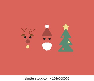 fondo lindo y simple de Navidad 