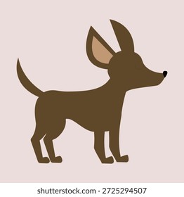 Niedliches und einfaches Hunde-Logo