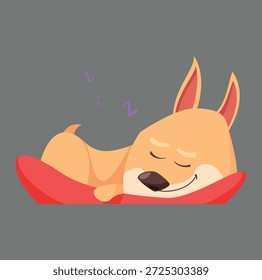 Niedliches und einfaches Hunde-Logo