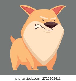 Niedliches und einfaches Hunde-Logo