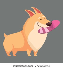Niedliches und einfaches Hunde-Logo