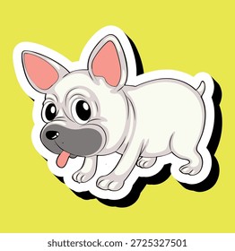 niedliches und einfaches Hunde-Logo