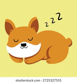 niedliches und einfaches Hunde-Logo